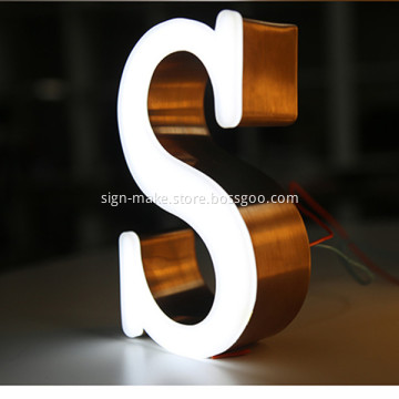Custom Channel LED Letter signs for Shop Front